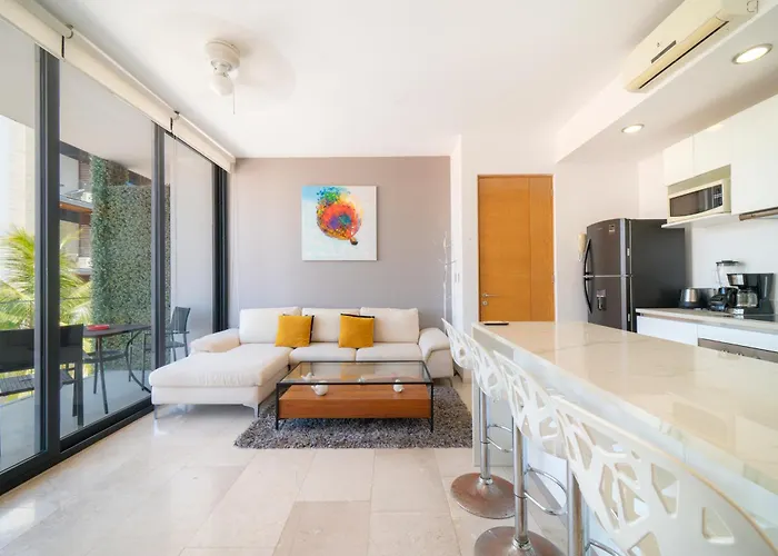 With Balcony & Pool In * Playa del Carmen